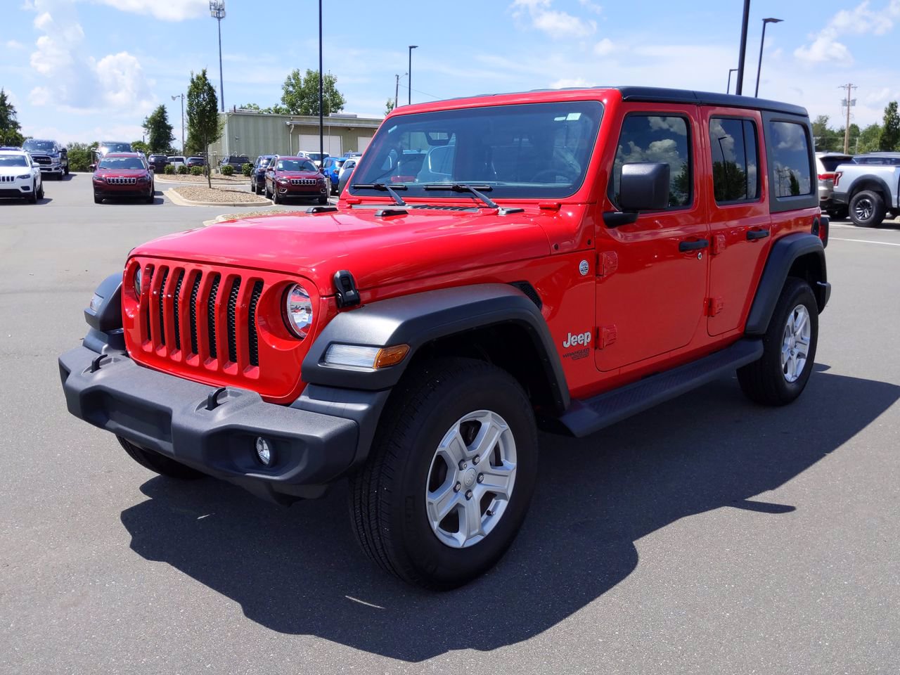 Pre-Owned 2019 Jeep Wrangler Unlimited Sport S 4WD Convertible