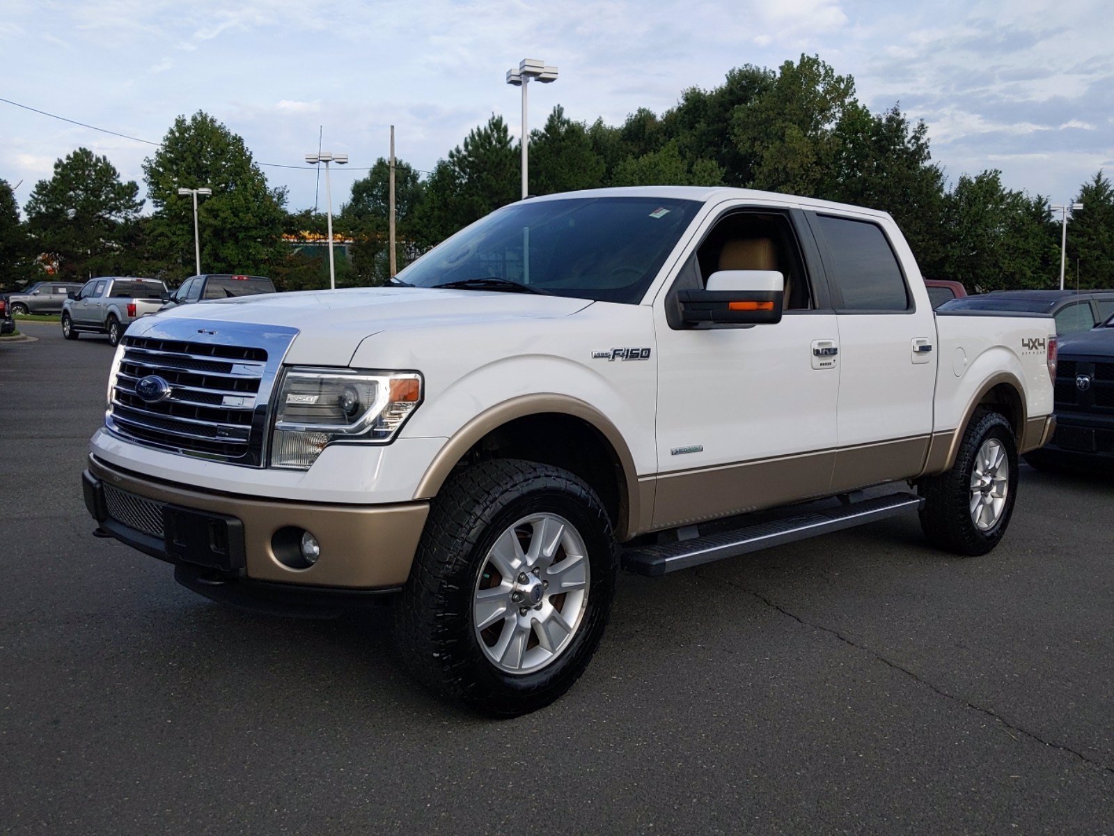 used 2013 ford f 150 lariat 4wd crew cab pickup 1ftfw1et6dfa